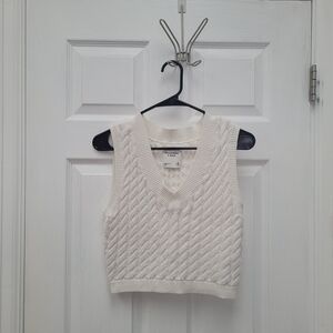 Abercrombie sweater vest, sz medium
